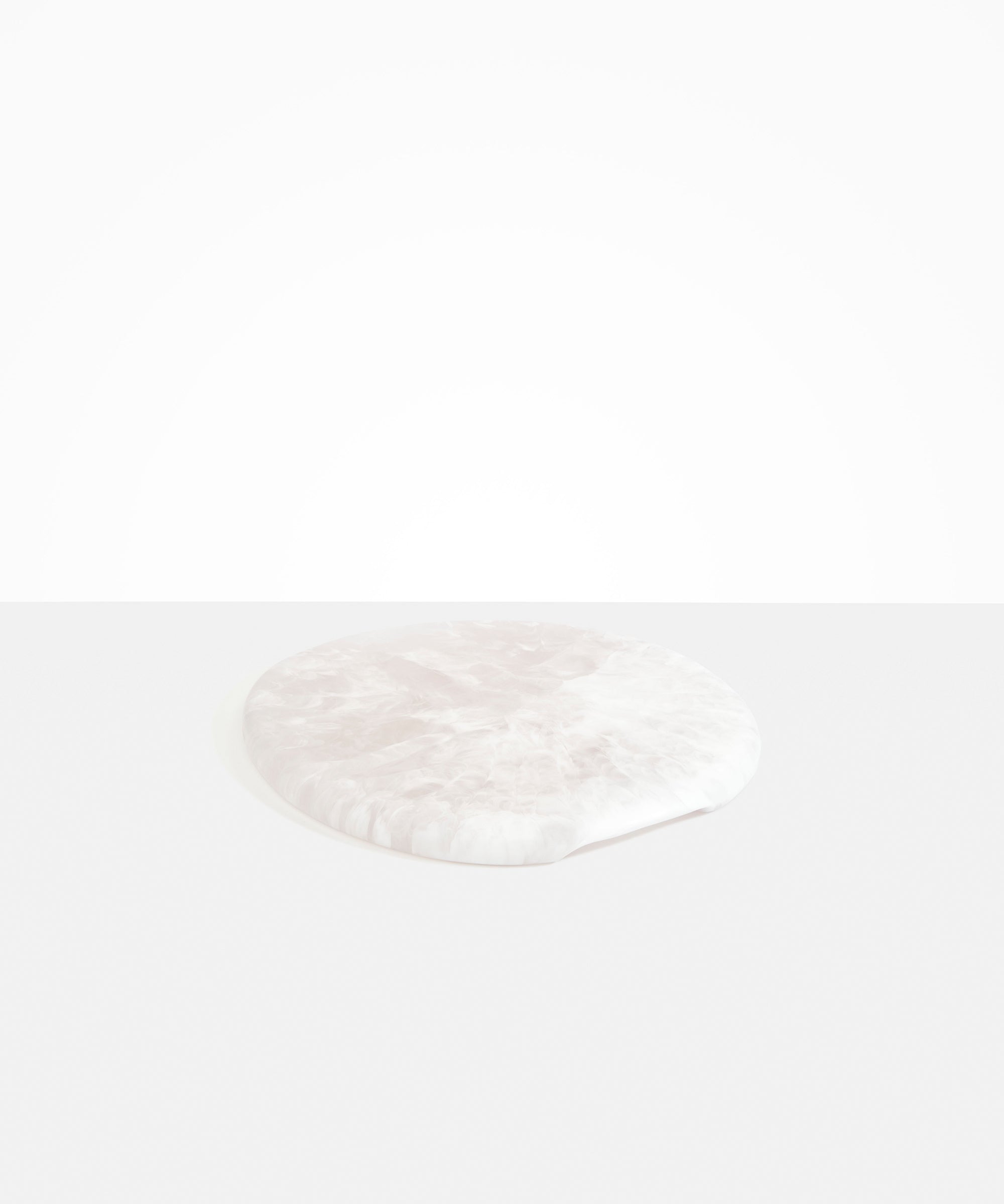 Dinosaur Designs PLRTEMCHE temple cheese platter SNOW SWIRL..