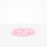 Dinosaur Designs Large Temple Platter in Shell Pink color resin