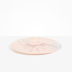 Dinosaur Designs Long Temple Platter in Rose Swirl Colour resin.