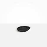 Dinosaur Designs Pebble Side Plate in Black Colour resin.