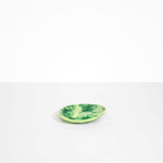 Dinosaur Designs Pebble Side Plate Serving Platters in Grass Colour resin