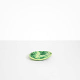 Dinosaur Designs Pebble Side Plate Serving Platters in Grass Colour resin