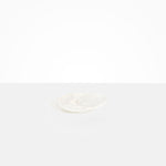Dinosaur Designs Pebble Side Plate Serving Platters in Snow Swirl Colour resin