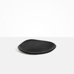 Dinosaur Designs Pebble Plate in Black Colour resin.