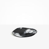 Dinosaur Designs Pebble Plate Serving Platters in Black Marble Colour resin