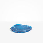 Dinosaur Designs Pebble Plate Serving Platters in Sky Colour resin