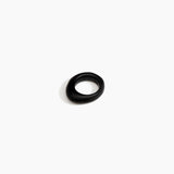 Dinosaur Designs Slate Ring in Black Colour resin with Regular Fit..
