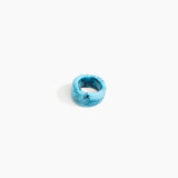Dinosaur Designs Band Ring in Water Colour resin with Wide Fit..