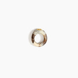 Dinosaur Designs RGRNDRCK round rock ring CAPPUCCINO .