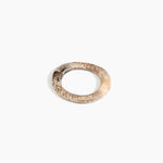 Dinosaur Designs Drift Wishbone Bangle in Cappuccino Colour resin with Wide Fit..