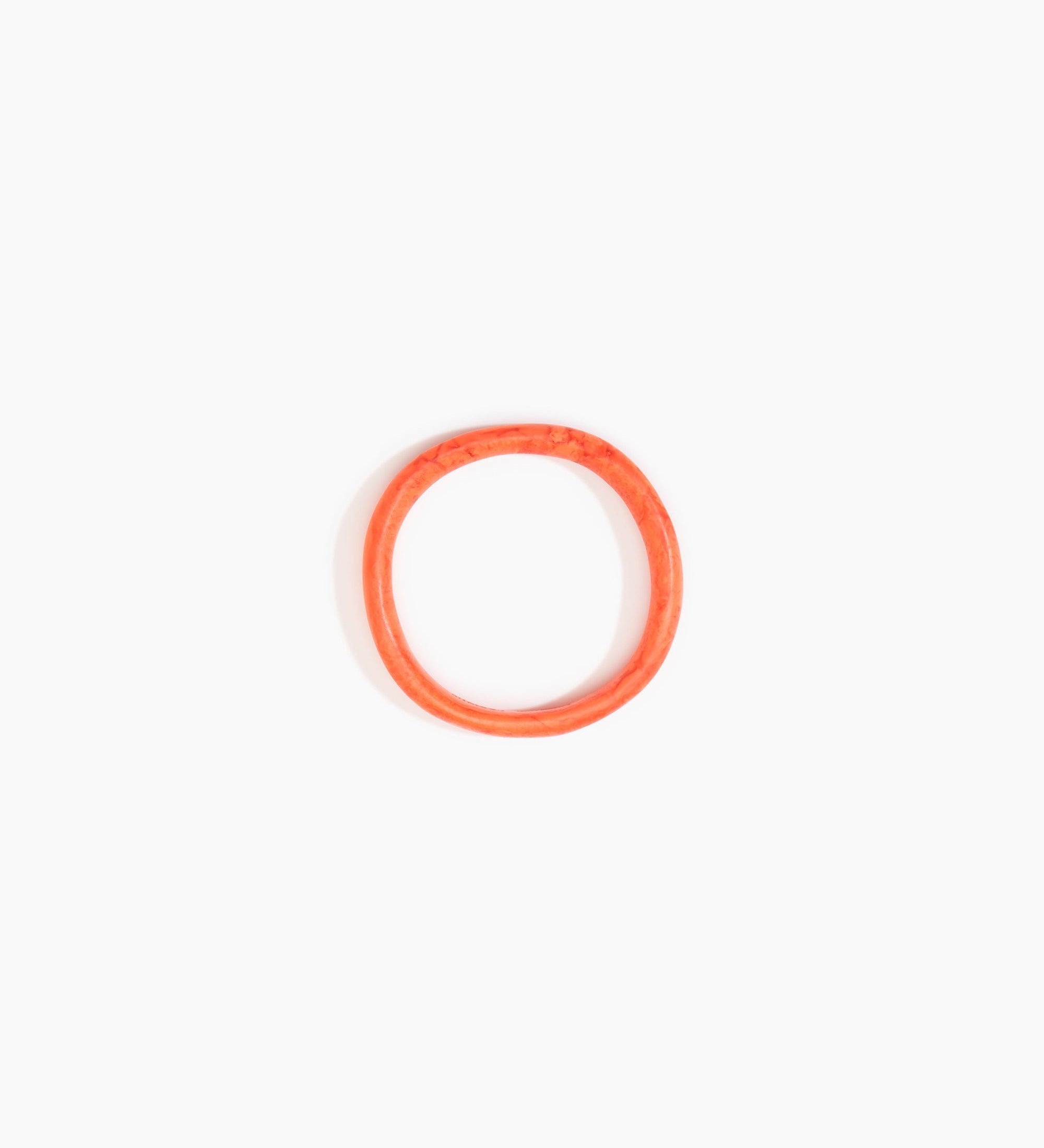 Dinosaur Designs Wishbone Bangle Bracelets in Lychee Colour resin with Narrow Fit
