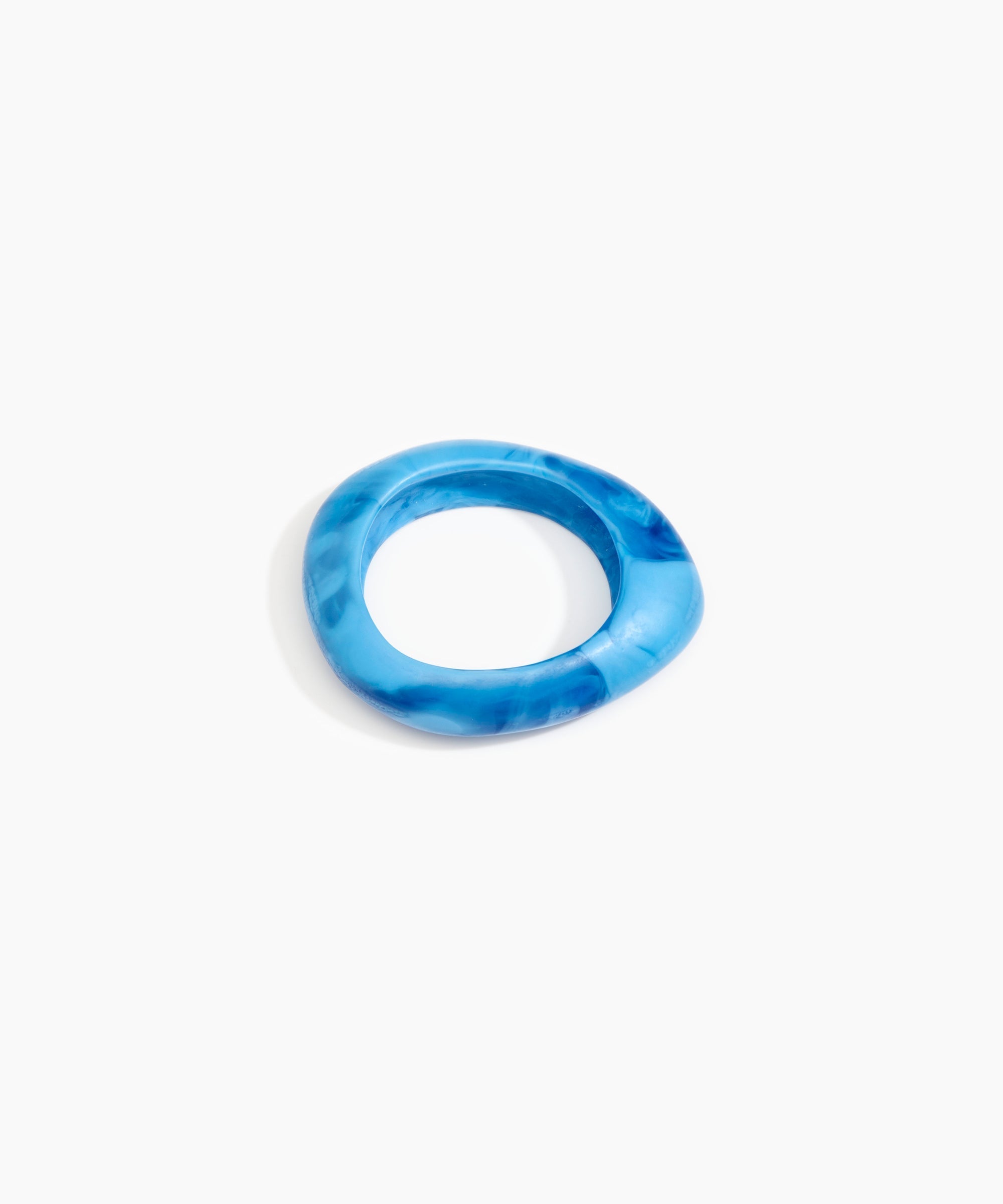 Dinosaur Designs SBRCKSML small rock bangle SKY.