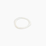 Dinosaur Designs SBRCKWBN rock wishbone bangle CHALK SWIRL..