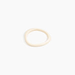Dinosaur Designs SBRCKWBN rock wishbone bangle CREAM..