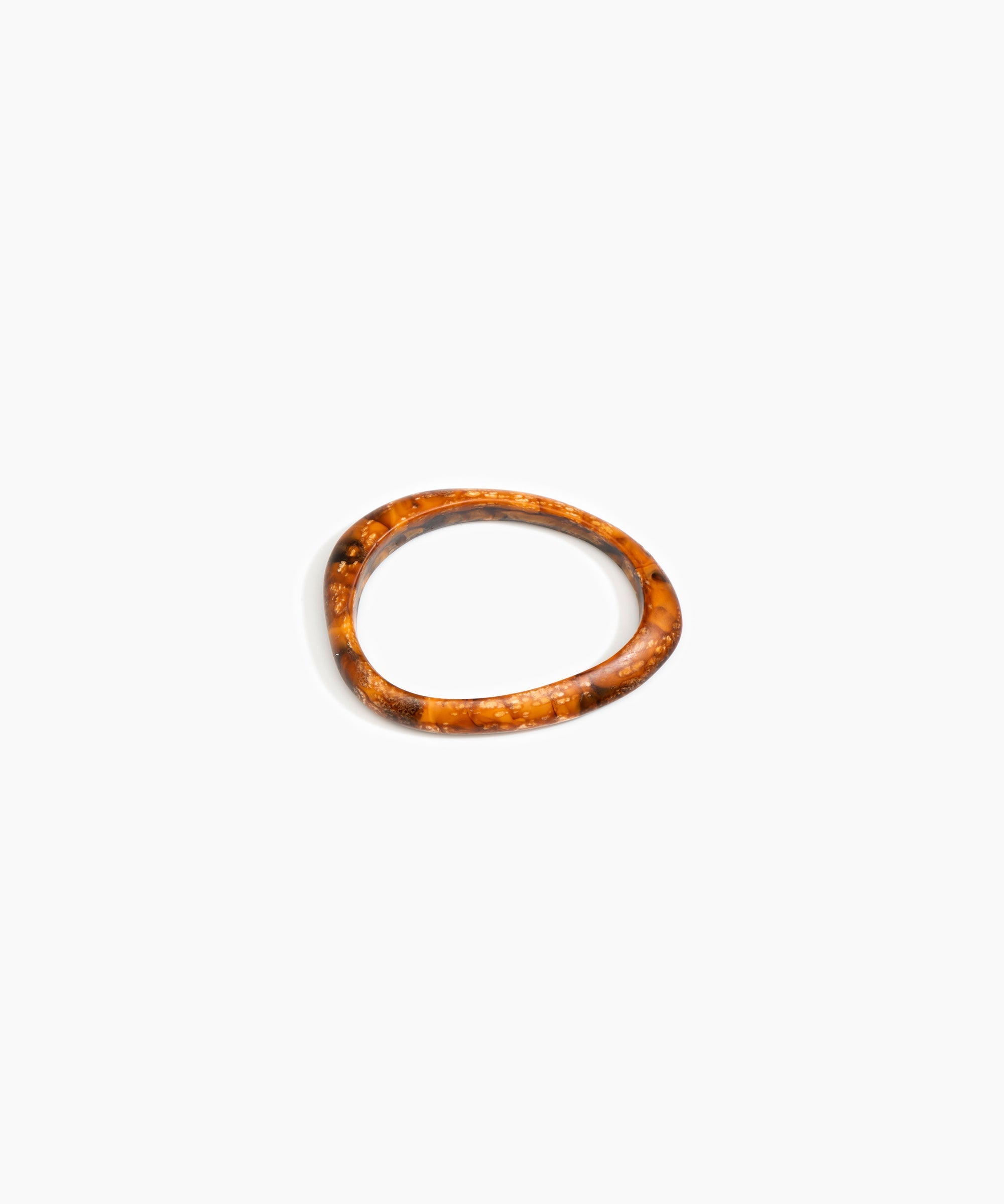 Dinosaur Designs SBRCKWBN rock wishbone bangle DARK HORN..