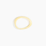 Dinosaur Designs Rock Wishbone Bangle in Lemon Colour resin with Wide Fit..