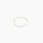 Dinosaur Designs SBRCKWBN rock wishbone bangle SNOW SWIRL.