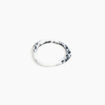 Dinosaur Designs SBRCKWBN rock wishbone bangle WHITE MARBLE.
