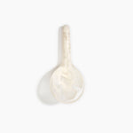 Dinosaur Designs Large Round Spoon Tableware in Chalk Swirl Colour resin