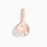 Dinosaur Designs Large Round Spoon Tableware in Rose Swirl Colour resin