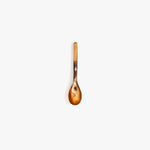 Dinosaur Designs Stone Spoon Tableware in Dark Horn Colour resin
