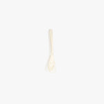 Dinosaur Designs Shell Spoon in Chalk Swirl color resin