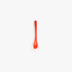 Dinosaur Designs Shell Spoon in Poppy Colour resin.