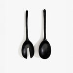 Dinosaur Designs Long Stone Servers in Black Colour resin...