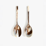 Dinosaur Designs Long Stone Servers in Cappuccino Colour resin...