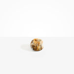 Dinosaur Designs Small Chestnut Vase in Light Horn Colour resin.
