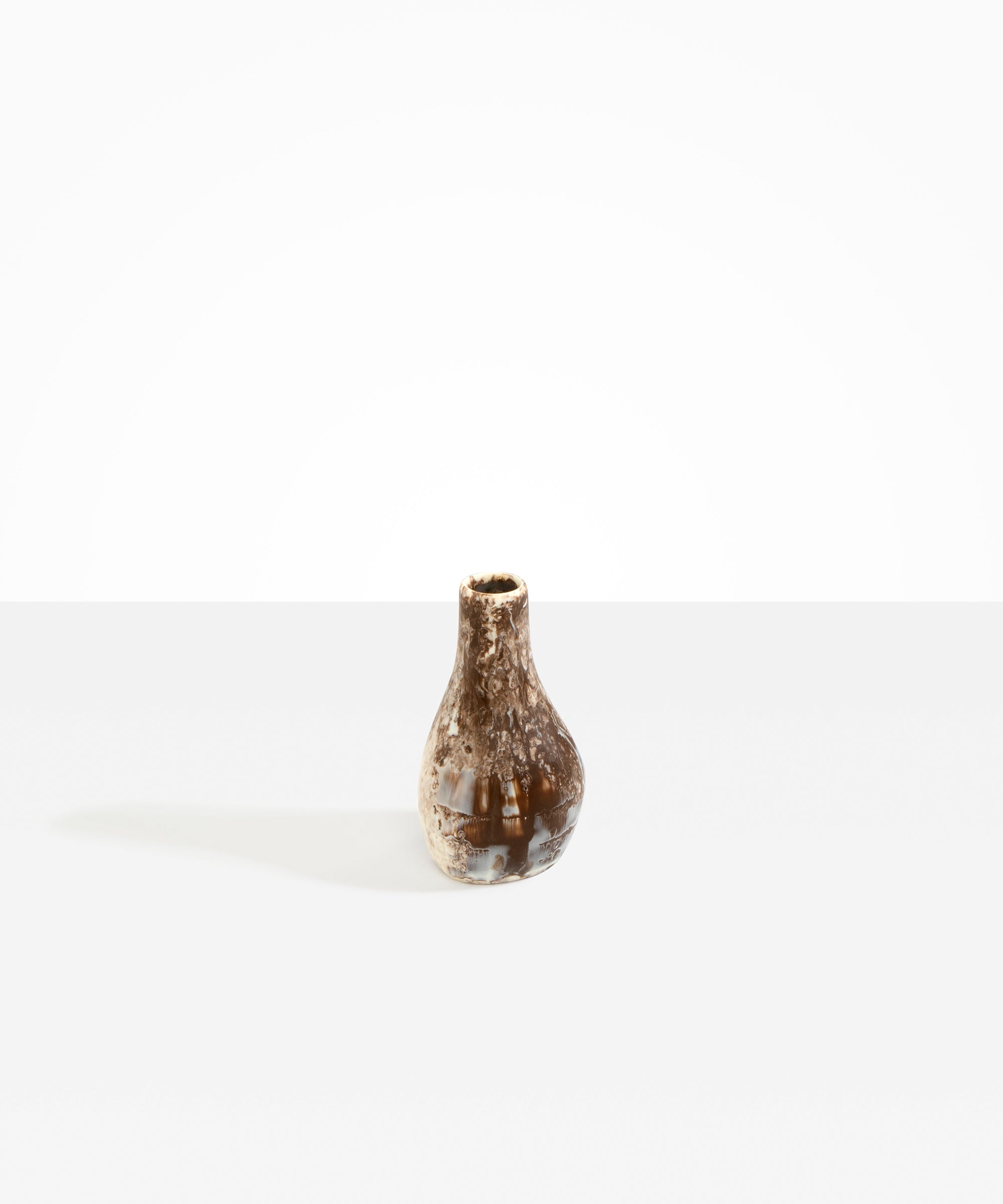 Dinosaur Designs Medium Liquid Vase in Cappuccino Colour resin