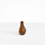 Dinosaur Designs Medium Liquid Vase in Dark Horn Colour resin..