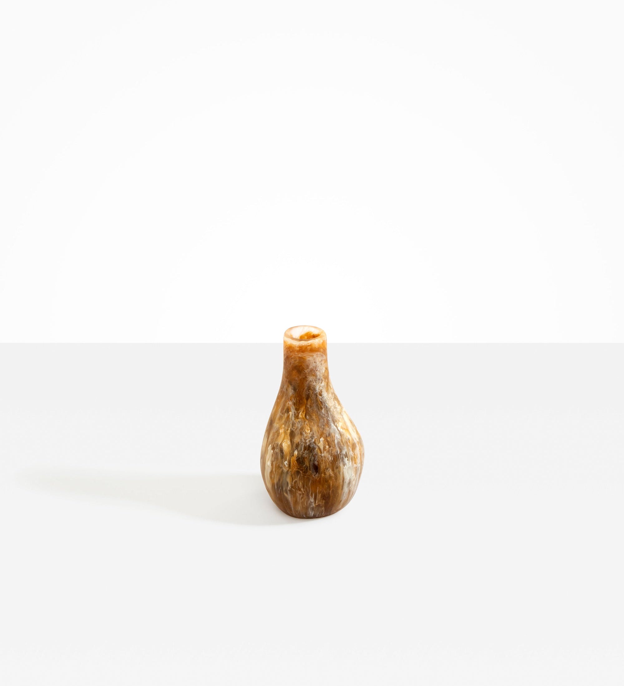 Dinosaur Designs Medium Liquid Vase Vases in Light Horn color resin