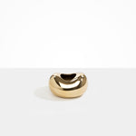 LO Collections Metal Bean Vase in Brass Material..