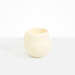 Dinosaur Designs Large Moss Vase in Cream color resin