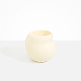 Dinosaur Designs Large Moss Vase in Cream color resin