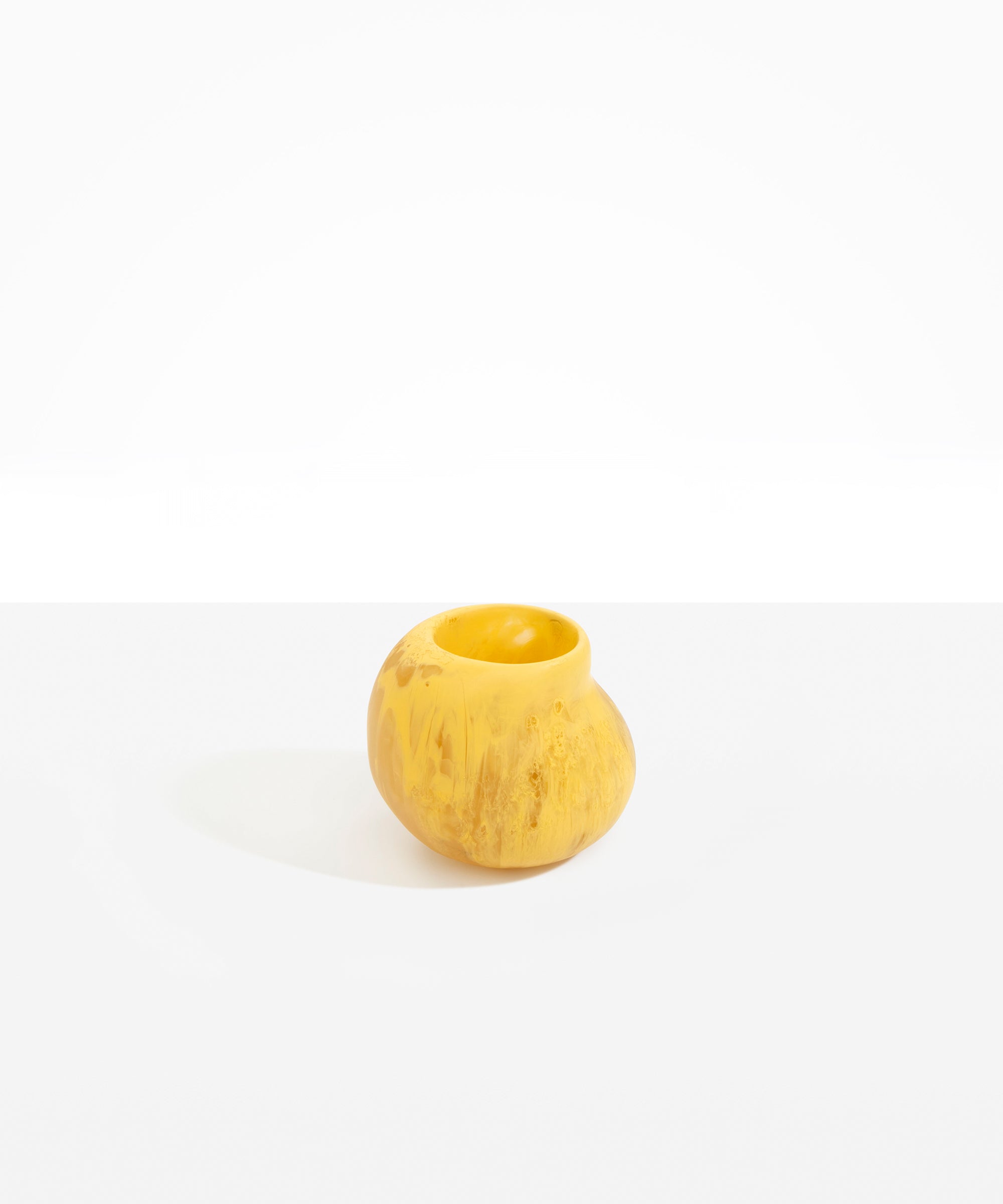 Dinosaur Designs Medium Moss Vase in Pollen color resin