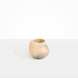 Dinosaur Designs Medium Moss Vase in Sandy Pearl Colour resin..