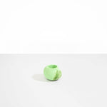 Dinosaur Designs Small Moss Vase in Grass Colour resin