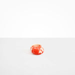 Dinosaur Designs Small Moss Vase Vases in Strawberry color resin