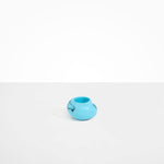 Dinosaur Designs Small Moss Vase in Water Colour resin