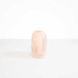 Dinosaur Designs VASPEBMED medium pebble vase ROSE SWIRL.