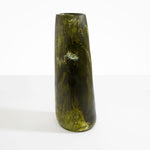 Dinosaur Designs Tall Pebble Vase in Malachite Colour resin.