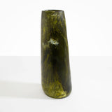Dinosaur Designs Tall Pebble Vase in Malachite Colour resin