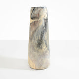 Dinosaur Designs Tall Pebble Vase in Sandy Pearl Colour resin.