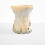 Dinosaur Designs Extra Large Bow Vase in Sandy Pearl Colour resin.