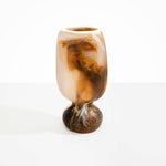 Dinosaur Designs Tall Rockpool Vase Vases in Light Horn Colour resin 