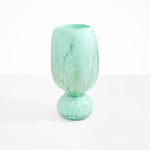 Dinosaur Designs Tall Rockpool Vase in Mint Colour resin