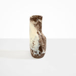 Dinosaur Designs Medium Studio Vase in Cappuccino Colour resin.