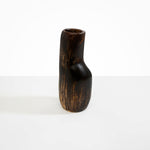 Dinosaur Designs Medium Studio Vase in Dark Horn color resin